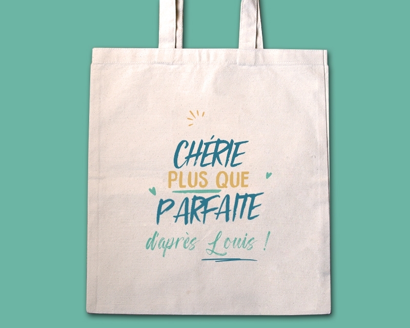 Tote bag personnalisé - Le plus...