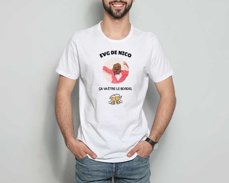 Tee shirt personnalisé homme - EVG