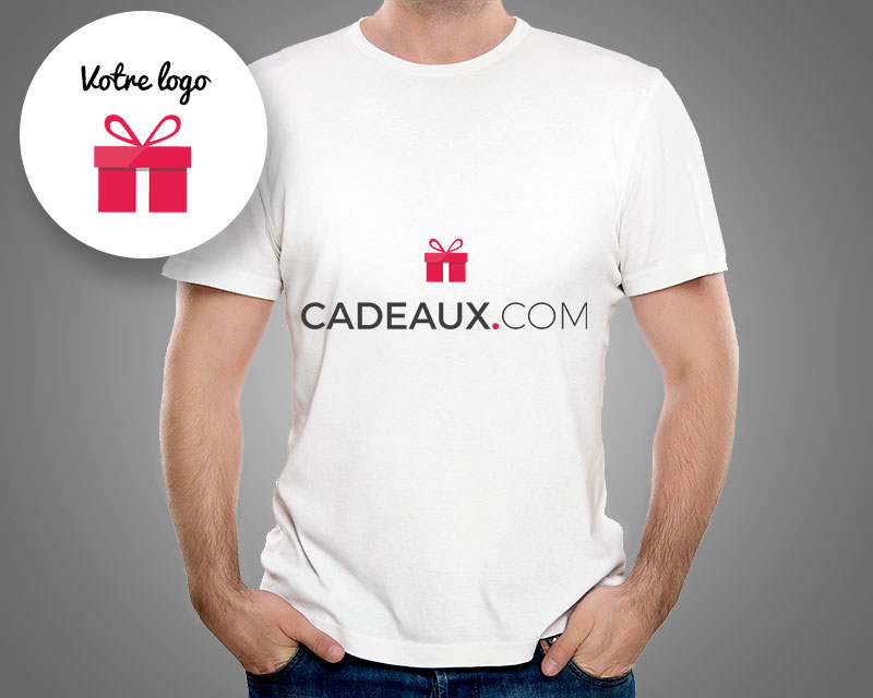 T-shirt blanc homme Mon entreprise