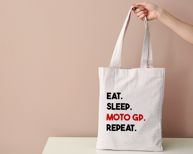 Tote bag personnalisé - Message Moto