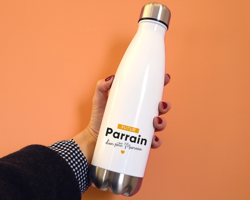 Gourde personnalisable - Futur parrain