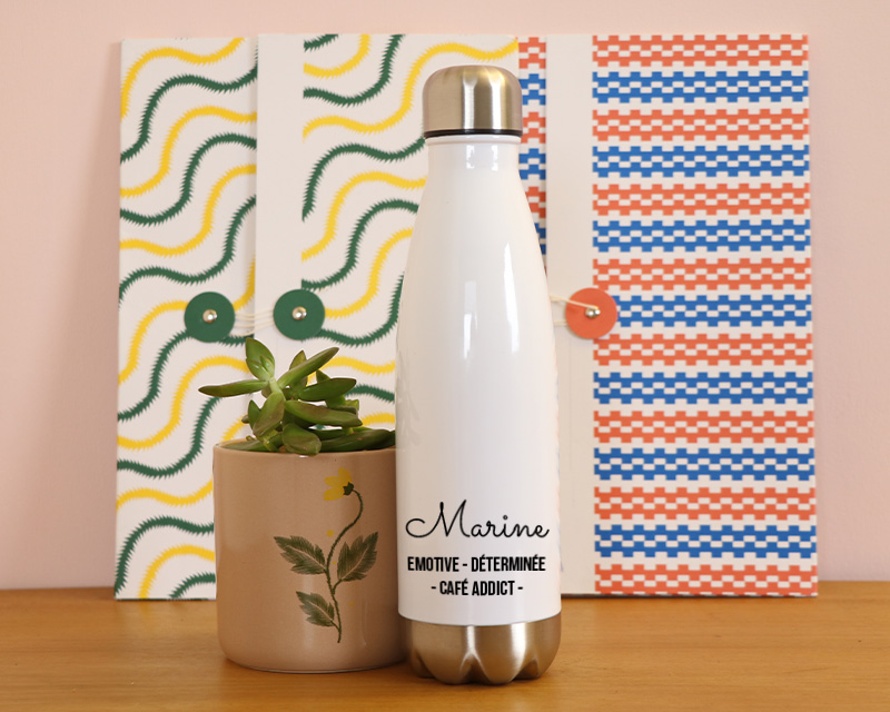 Bouteille isotherme personnalisable signe astrologique
