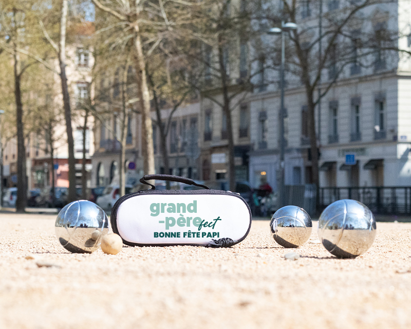 Sacoche de pétanque personnalisée - Grand Père-fect