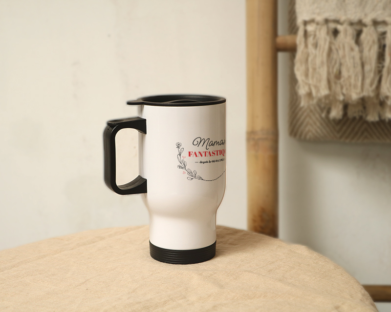 Mug isotherme personnalisé - Maman Depuis