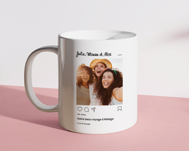 Mug personnalisé - Instagram