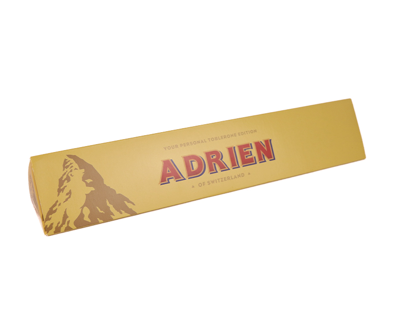 Toblerone géant personnalisable - Classique