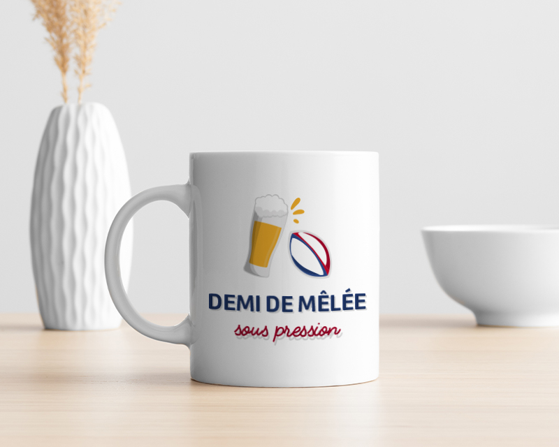 Mug personnalisé - Apéro rugby