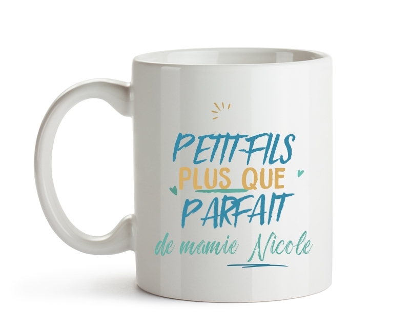 Mug personnalisé : Petit-fils le plus...