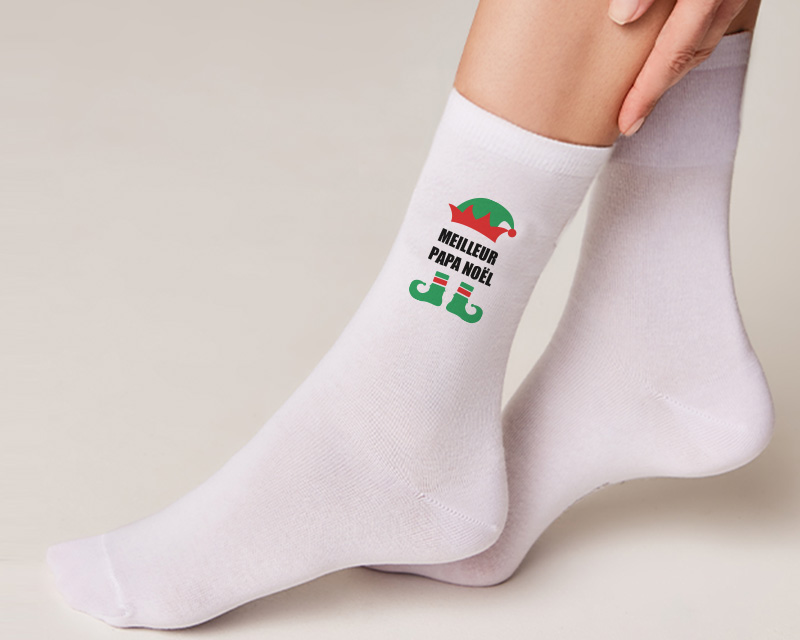 Chaussettes de Noël personnalisées - Lutin