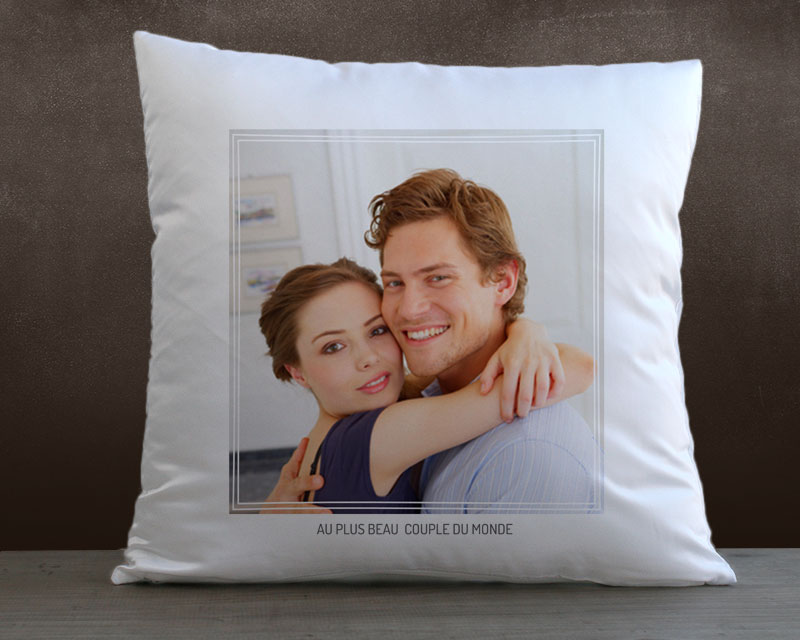 Coussin personnalisé - Photo