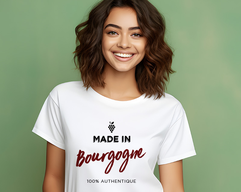 Tee shirt personnalisé femme - Made In Bourgogne