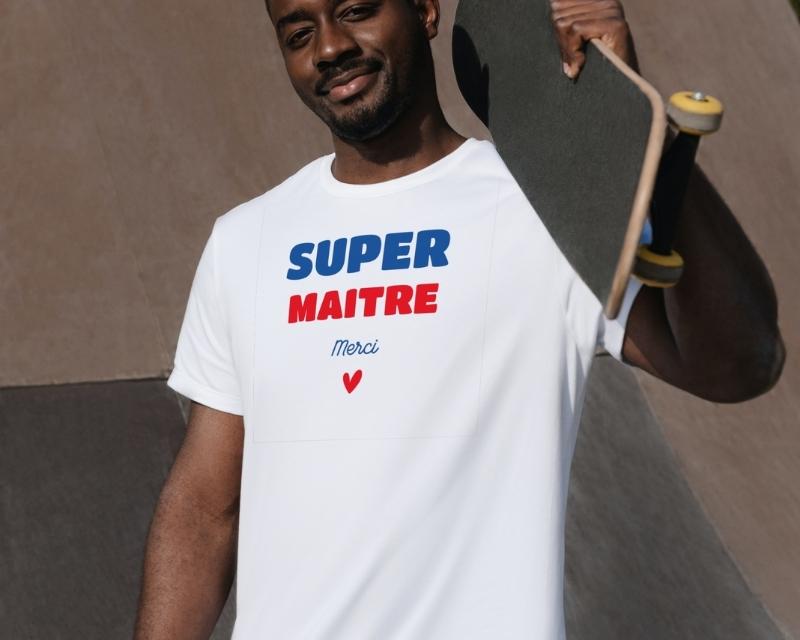 Tee shirt personnalisé homme - Super Maître