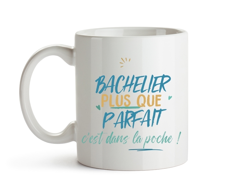 Mug personnalisé : Bachelier le plus...