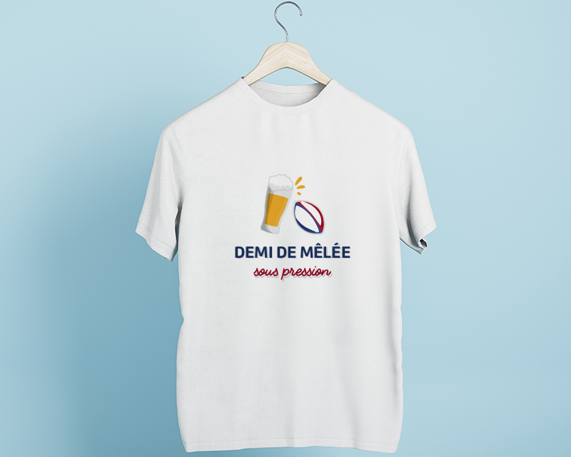 Tee shirt personnalisé homme - Apéro Rugby