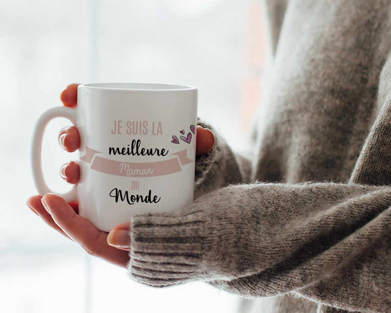 Mug personnalisé femme - Meilleure du monde