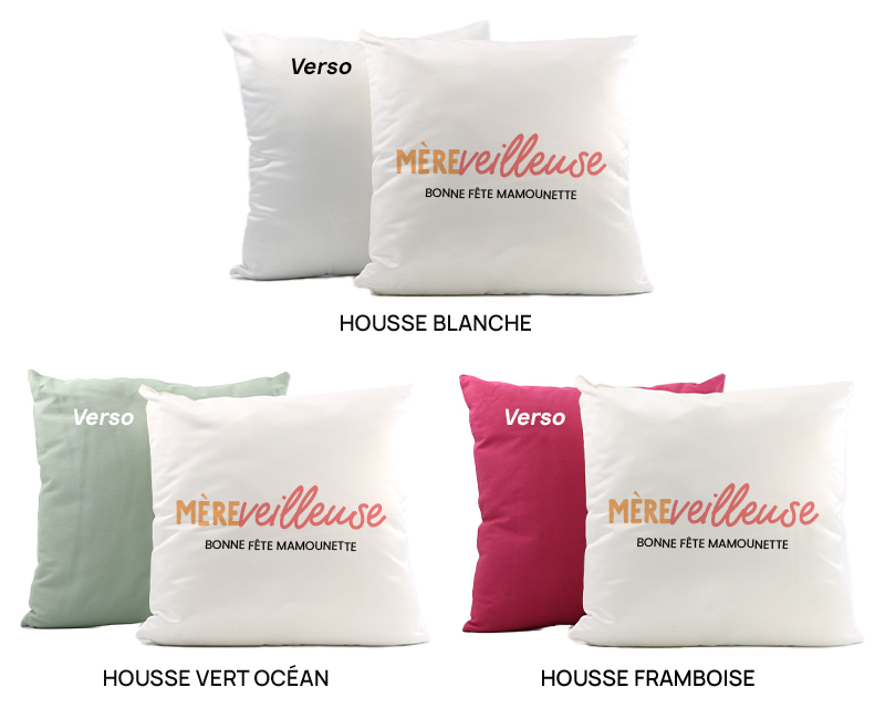 Coussin personnalisé - Mère-veilleuse