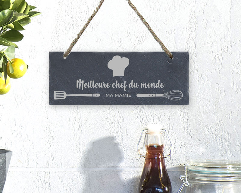 Plaque de porte personnalisée - Cuisine de Mamie