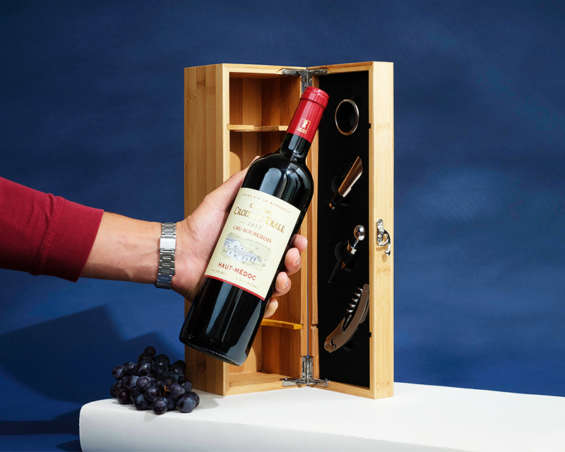 Coffret sommelier personnalisé anniversaire - 4 accessoires - Âge