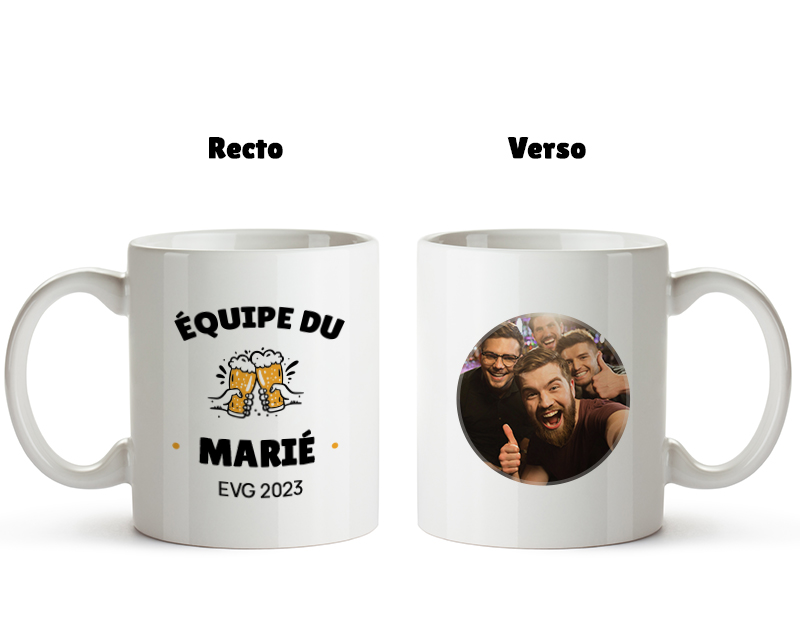 Mug personnalisé photo - EVG