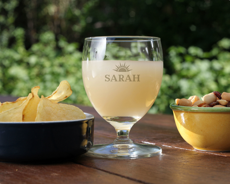 Verre à Ricard personnalisé - Avec sacoche de pétanque