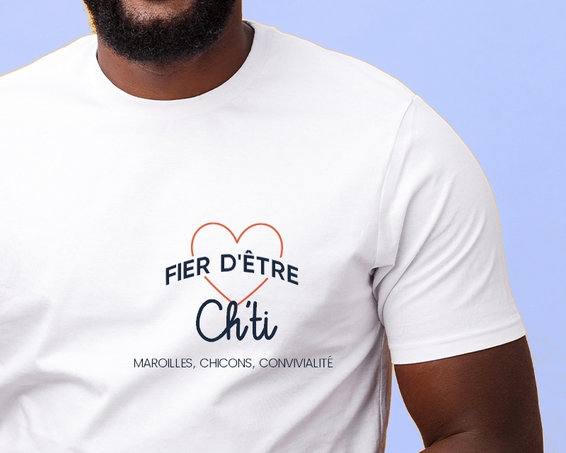 Tee shirt personnalisé homme - Fier d'être