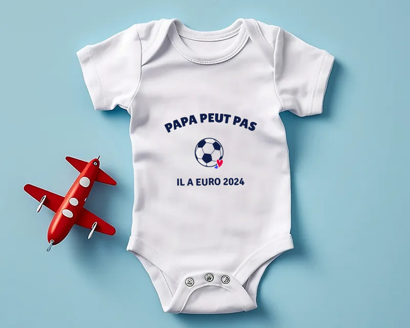 Body bébé personnalisable - Football