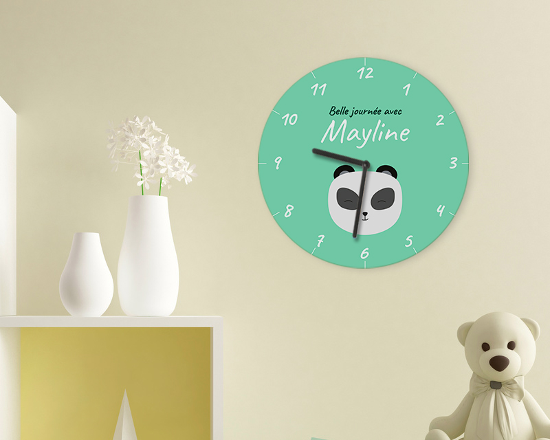 Horloge Personnalisable - Petit Panda