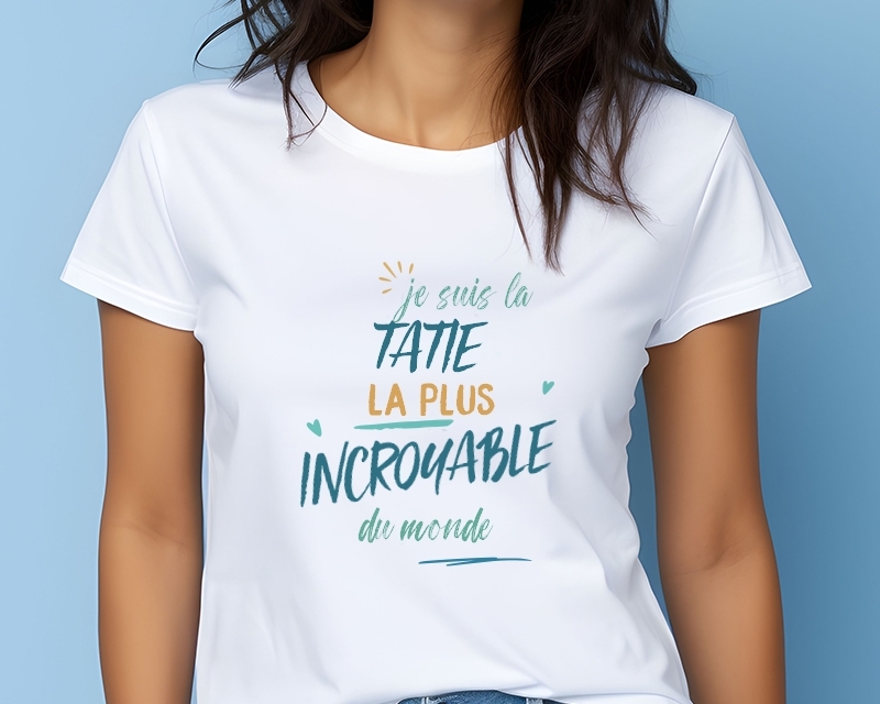 T-Shirt femme personnalisé : La plus...