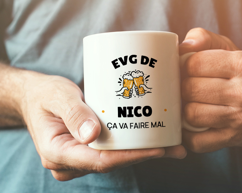 Mug personnalisé photo - EVG