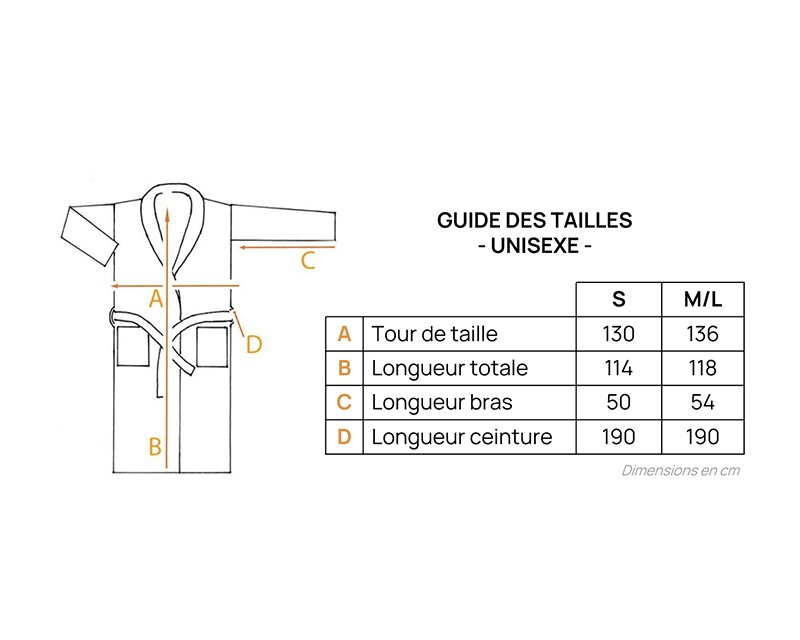 Peignoir personnalisable femme 65 ans