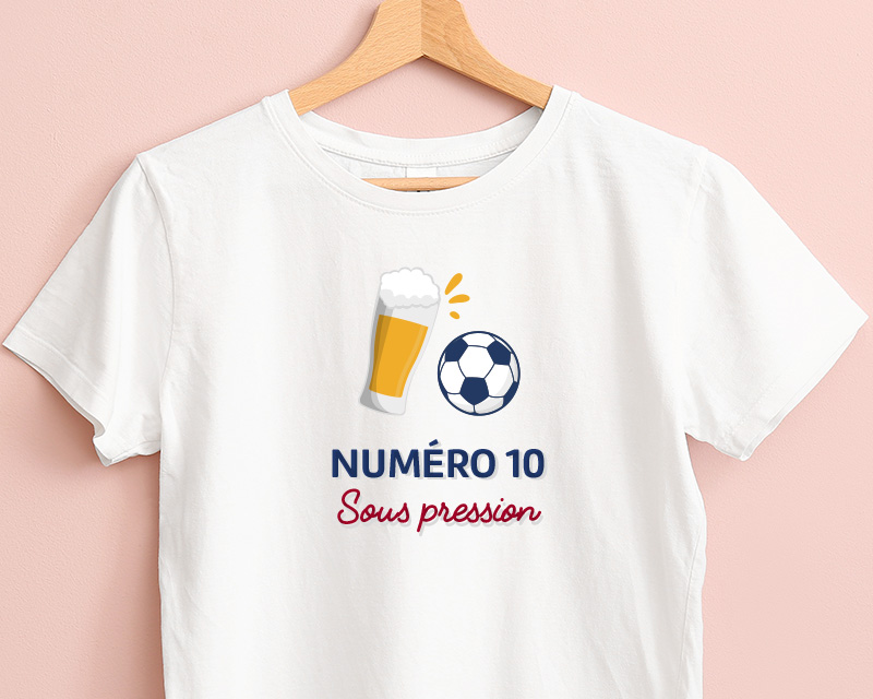 T-shirt femme personnalisé - Apéro Foot