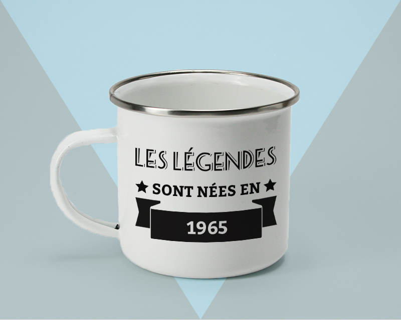 Mug émaillé personnalisé prénom - Légendes