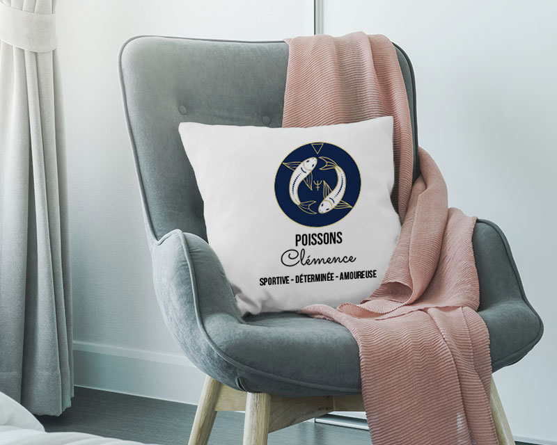 Coussin personnalisé - Signe Astrologique