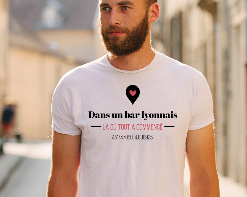 Tee shirt personnalisé homme - Là où tout a commencé