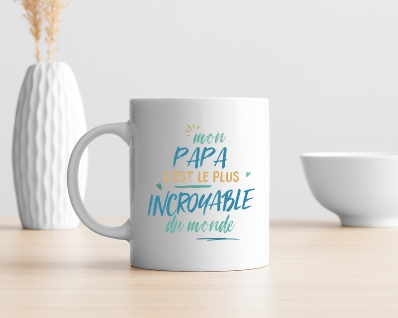 Mug personnalisé : Papa le plus...