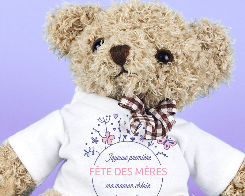 Ourson personnalisé - Collection Première Fête des Mères