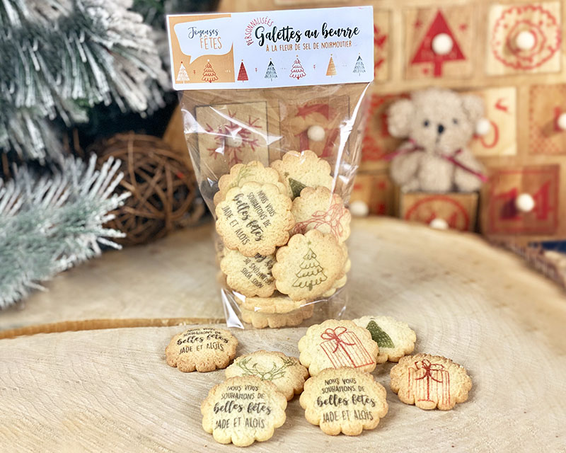 Biscuits de noël personnalisés