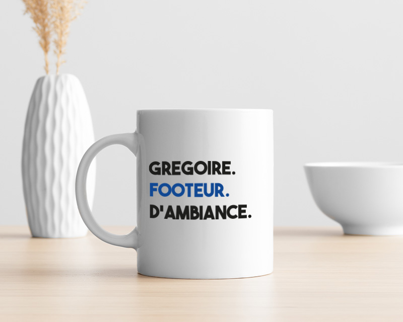 Mug personnalisé - Message Football