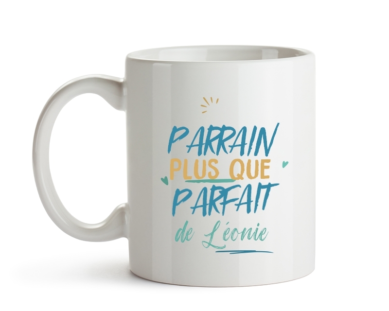 Mug personnalisé : Parrain le plus...