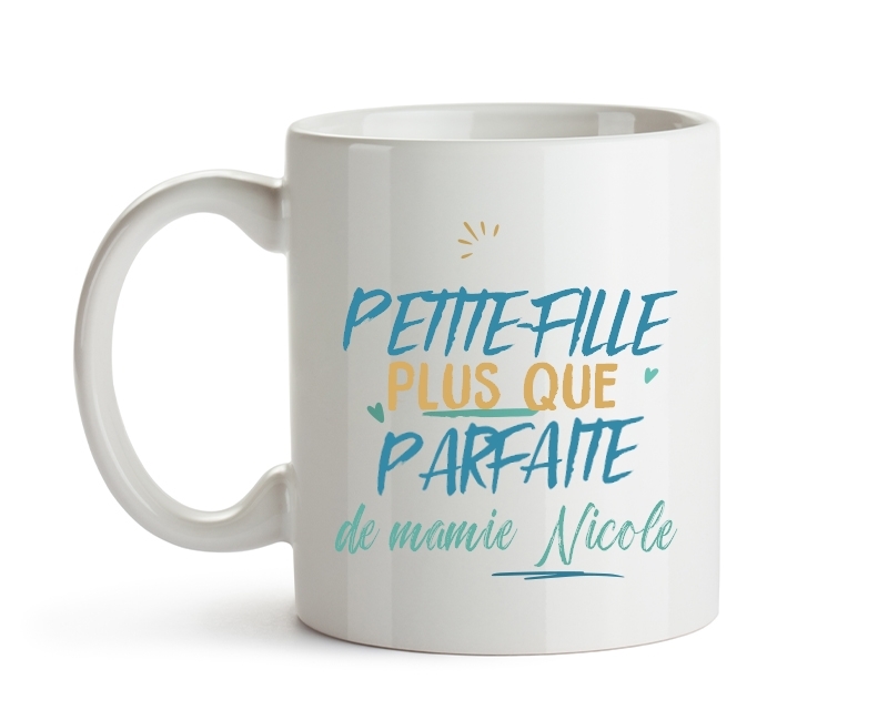 Mug personnalisé : Petite-fille la plus...