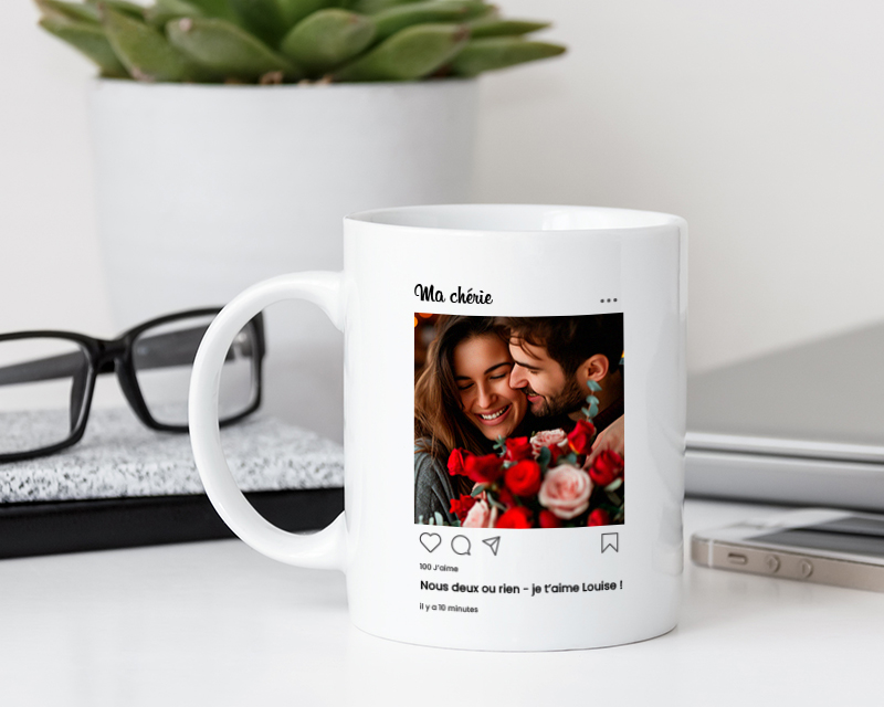 Mug personnalisé - Instagram