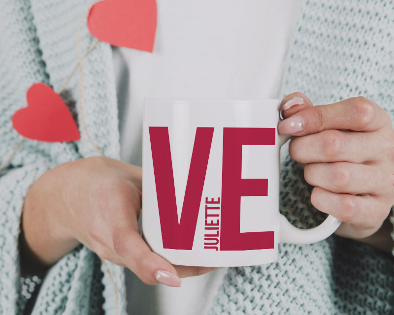 Duo de mugs personnalisés - Love