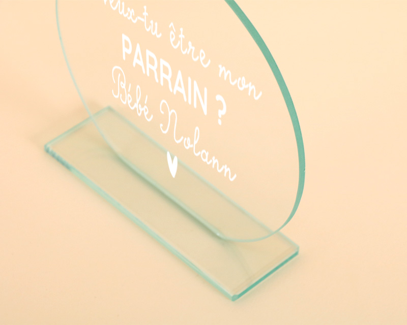 Trophée personnalisé - Parrain