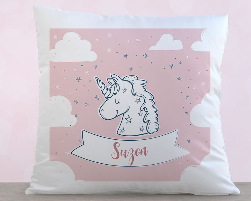 Coussin personnalisé - Licorne