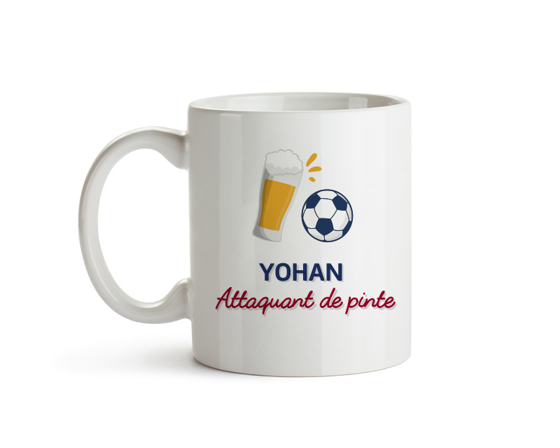 Mug personnalisé - Apéro Foot