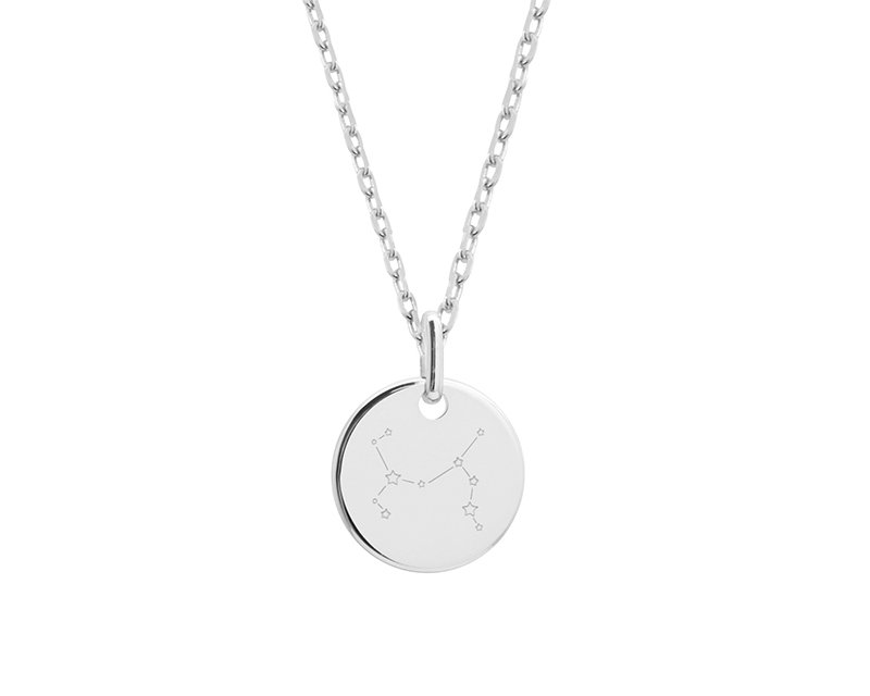 Collier personnalisé plaqué or ou argent - Constellations