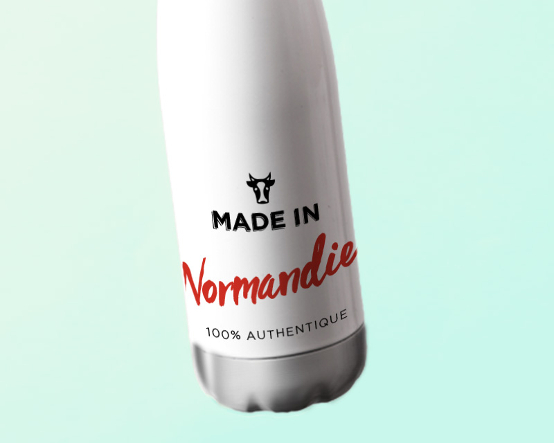 Gourde isotherme personnalisable - Made In Normandie