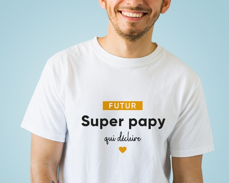 Tee shirt personnalisé homme - Futur