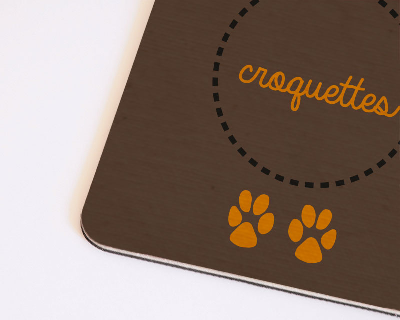 Tapis de gamelle pour chien