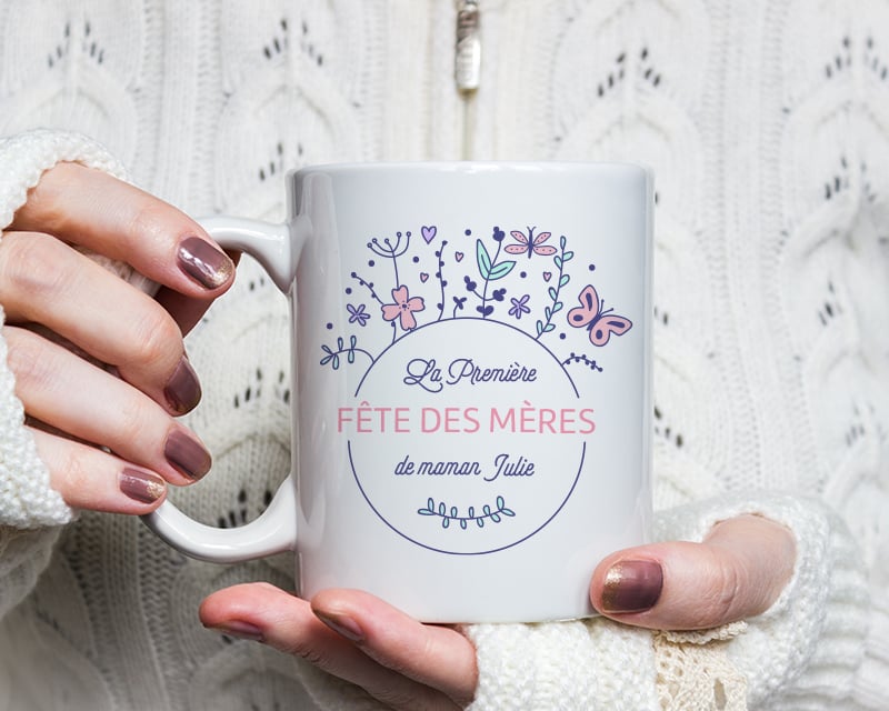 Mug personnalisé maman - Première Fête des Mères